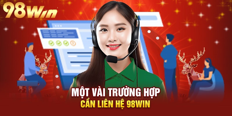 Liên hệ 98WIN qua hotline